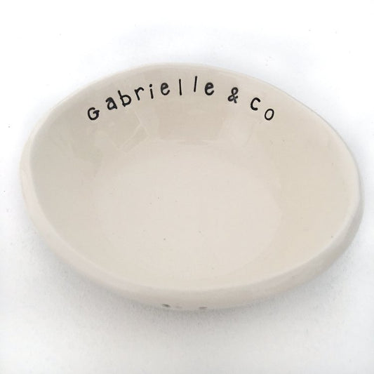 little bowl personalised top inside edge