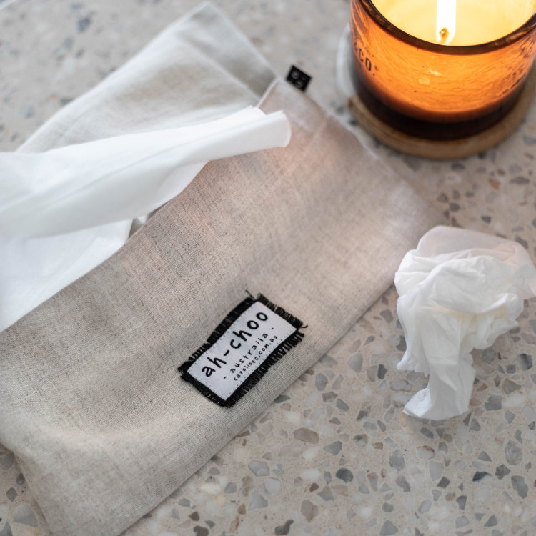Linen Tissue Sleeve