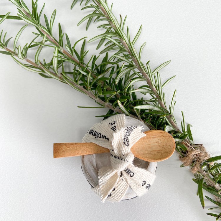 Handmade ceramic grit salt & pepper pinch pots