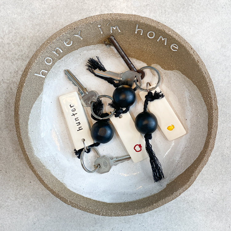 Ceramic Custom Keyring