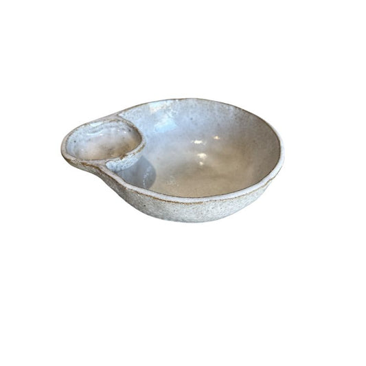 Ceramic Olive bowl Grit Clay