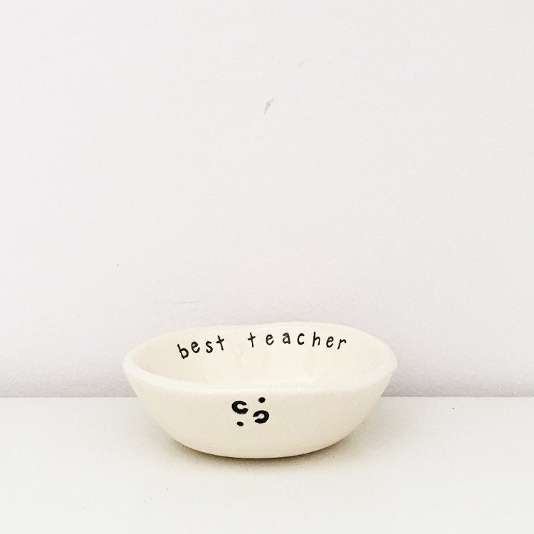 Little Bowl 'best teacher'