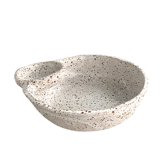 Ceramic Olive bowl Grit Clay
