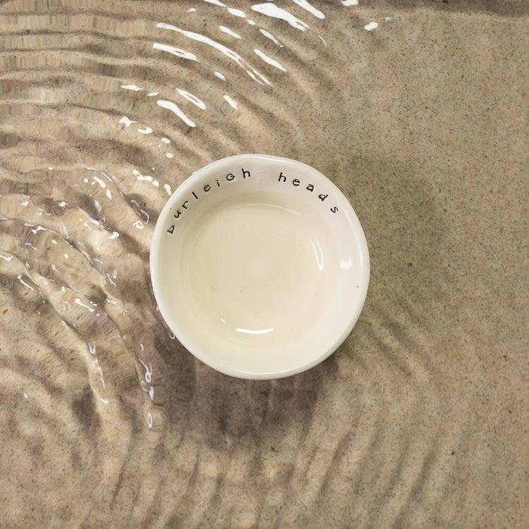 Ceramic Handmade Little Bowl Location top inside edge