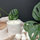 514 Handmade Ceramic Candle  'xo' mini tumbler (1 available)