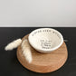 Handmade Ceramic Commemorative Christening bowl