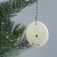 Personalised Christmas tag circle with small image